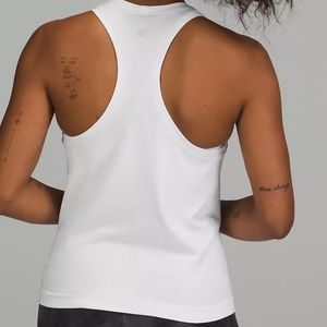 Lululemon White Tank - Swiftly Tech Racerback Tank Top 2.0 
Race Length